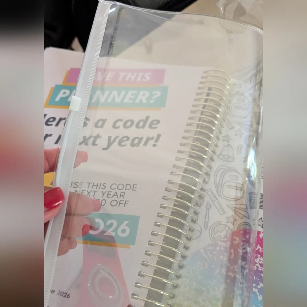 Colorful Academic Planner 2025-2026